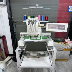 刺繍機日本PR 620工業用途シングルヘッド刺繍機コンピュータ中古 - Product Image 5