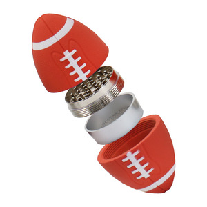 American Football-förmige Zigaretten schleifer aus Zink legierung aus Kunststoff Neues grenz überschreiten des Produkt zum Rauchen von Premium-Feuerzeug zubehör - Product Image 3