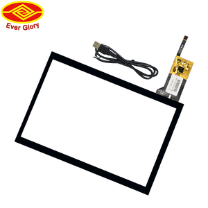 Pantalla táctil interactiva Capacitiva Proyectada industrial de 19 pulgadas Panel de pantalla táctil USB EETI Android para pantalla Lcd de coche