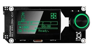 MKS MINI12864 V3.0 Mini Lcd12864 <strong>Display</strong> Controller Insert Side SD 12864 GLCD Liquid Crystal Screen Side Style with Cable - Product Image 3