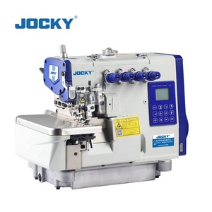 JOCKY JK-F910-4D-SUT-C компьютеризированная интеллектуальная 4-нитчатая оверлок швейная машина с одним шаговым двигателем - Product Image 1
