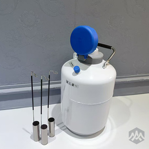 YDS-35液体窒素極低温貯蔵タンク10L/20L/30L/50L容量新しいコアコンポーネント実験室用圧力真空容器使用 - Product Image 5