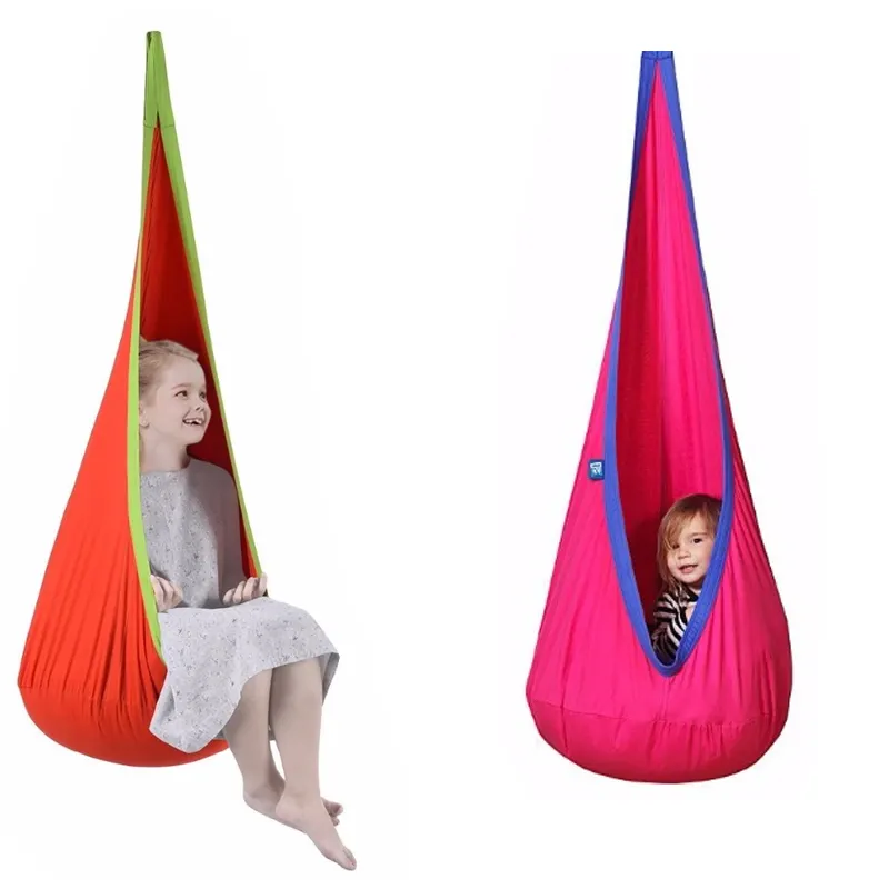 Kids Pod Hangmat Seat Outdoor Indoor Veilig Hangmat Opknoping Pod Swing