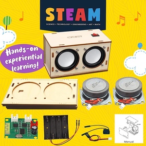 Progetti STEM per bambini costruisci il tuo altoparlante Bluetooth-Kit di elettronica per esperimenti scientifici | - Product Image 6