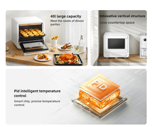電気オーブンXiaomi Mijiaスマート電気オーブン40L大容量PIDインテリジェント温度制御スマートレシピ料理 - Product Image 6