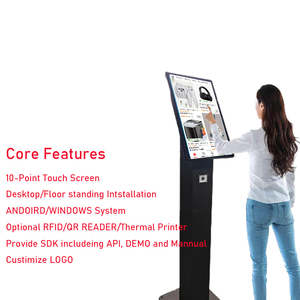 Quiosco de cafetería de autoservicio con máquina de pago Ir de pantalla táctil para pedidos de quiosco Strand - Product Image 3