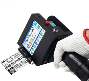 Tragbare Mini-Batch-Tinten strahl drucker maschine Handheld 600dpi Auflösung Schnellt rocknende Tinte für Verfalls datum Codierung röhrchen Manuelle Qualität - Product Image 1