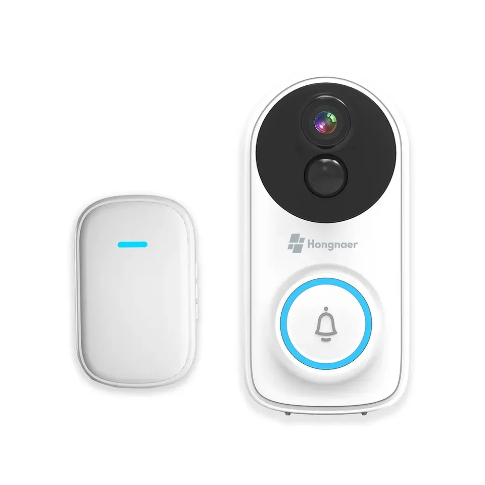 ICSee 3MP PIR insan vücudu indüksiyon WiFi akıllı Video interkom kablosuz pil kapı zili kamera