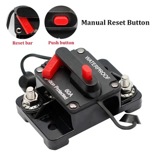 <strong>Automatic</strong> <strong>Circuit</strong> <strong>Breakers</strong> 80A 12V DC <strong>Circuit</strong> <strong>Breaker</strong> Waterproof with Manual <strong>Reset</strong> for Boats Truck Audio/Video Systems - Product Image 3