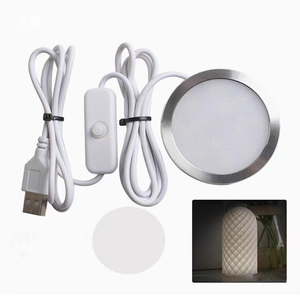 ชุดโคมไฟ LED วงกลมสำหรับแล็บ Bambu ชิ้นส่วนเครื่องพิมพ์ MH001ไฟกลางคืน LED 3D ชิ้นส่วนเครื่องพิมพ์ของเล่นล้ำค่า - Product Image 1