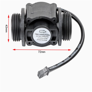Sensor de flujo de agua DN25, medidor de flujo de pulso de tubería de 1 pulgada, detección de flujo de tubería FS400A