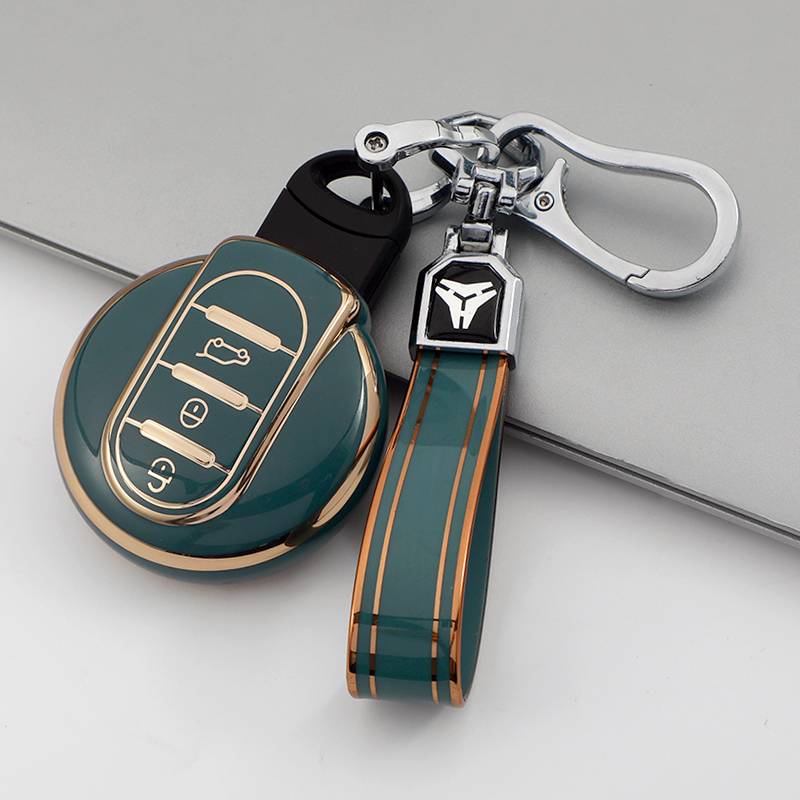 3 bouton couvercle gris + TPU porte-clés