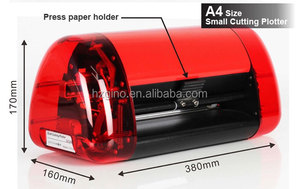 DC330 Desktop Mini vinile Cutter Plotter dimensione A3 con funzione di taglio di contorno prezzo inferiore grafico Plotter - Product Image 2