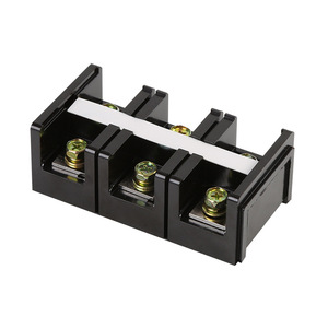 TC-1003 de placa de cableado, Terminal fijo de doble fila, bloque de terminales de tornillo de alta corriente, cobre/hierro - Product Image 1