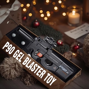 KK yeni P90 yarı otomatik Splat Blaster oyuncak tabanca 7-8mm jel bomba eğitim çekim oyunu için eğlenceli sıçramak Blaster top Gun için Boy - Product Image 5