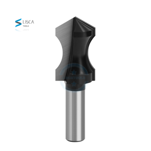 L-N288 kolu siyah ağaç İşleme 1/2 ile freze kesicisi sivri burun ark kesici oyma kafa tekme hattı tipi karbür ile - Product Image 1