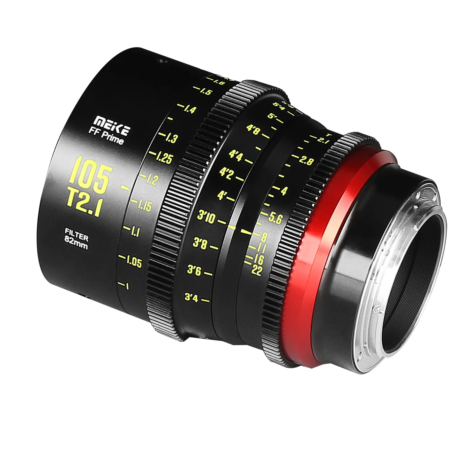 Новый Meike Prime 105 мм T2.1 Cine Lens для полнокадровых кинокамер, EF mount PL mount