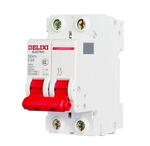 DELIX MCB DZ47 1P 1P + N 2P 3P 4P disyuntor miniatura 10A 16A 20A 32A 40A 50A 63A 3P 6KA B C D unipolar doble polo - Product Image 6
