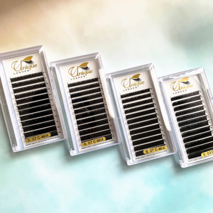 Fast Shipping Russian Private Label Packaging Box 0.07 J B C D CC DD Flat Extension Individual Eyelashes <strong>Eye</strong> <strong>Lashes</strong> - Product Image 2