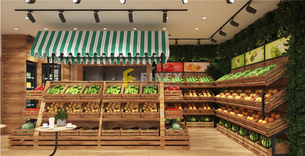 Tienda de ensalada de frutas mostrar Decoración