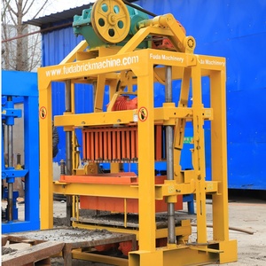 Qt4-40 manuelle Betonblock herstellungs maschine Produktions linie