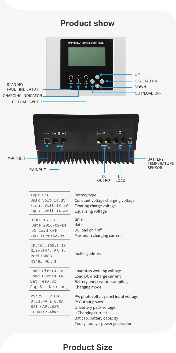 The Li-ion Solar Charge Controller