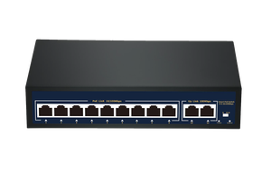 Active 9พอร์ต10/100Mbps สวิตช์เครือข่ายอีเธอร์เน็ตสวิตช์ PoE สำหรับกล้อง Hikvision - Product Image 2