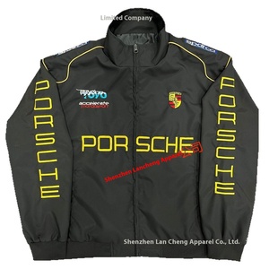 F1 Thêu Racing Phù Hợp Với Đứng Cổ Áo Hợp Thời Trang Vài Áo Khoác Cho Mùa Xuân Mùa Thu Áo Khoác Mỏng Với Phía Trước Logo Vị Trí - Product Image 6