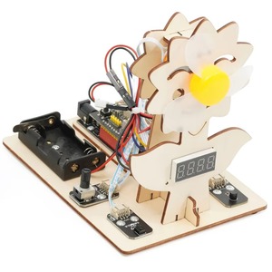 DIY arduino игрушка для графического программирования Робототехника научные экспериментальные материалы программируемый пульт дистанционного управления вентилятор