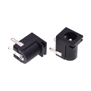DC005B電源DCメスジャック5.5 * 2.5Mmソケットバレルタイプ垂直タイプPCBマウントコネクタ - Product Image 2