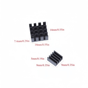 Scheda madre Raspberry Pi 2/B + dissipatore di calore dedicato lampone Pi2 generazione B tipo dissipatore di calore personalizzato - Product Image 3