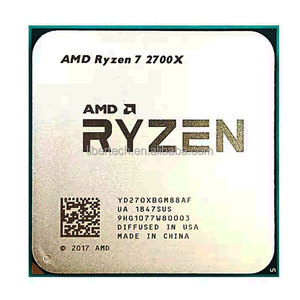 CPUs de computadora para AMD Rzyen 7 2700X 3,7 GHz Ocho núcleos Dieciséis hilos 16M 105W R7 2700X CPU Procesador YD270XBGM88AF Socket AM4 - Product Image 1