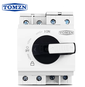 Солнечный PV DC переключатель 1200V 32A вращающийся переключатель разъединитель Вращающаяся ручка DC изолятор Tomzn - Product Image 1