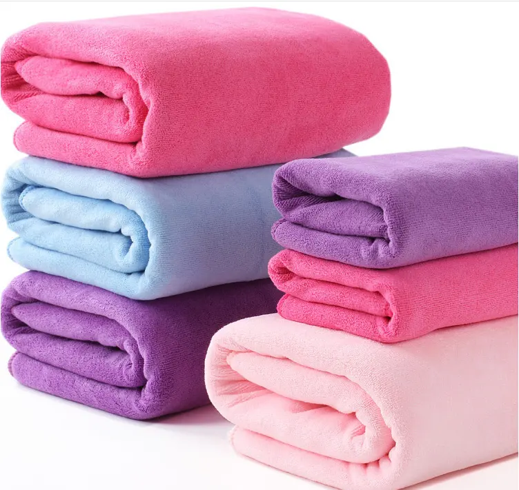 Оптовая продажа, быстросохнущее полотенце для волос из микрофибры для женщин