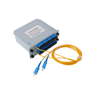 Excelente divisor de PLC de fibra óptica tipo casete 1*17 1:17 Entrada SC/UPC y PLC de salida 70%:30% desigual con coleta de 1,5 m - Product Image 6