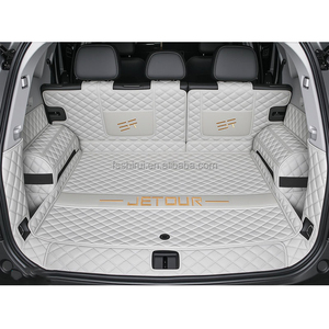 Deri araba kargo Liner gövde Mat Jetour özgürlük T1 Shanhai için 2024 2025 2026 2027 otomatik arka Boot halı minder örtüsü koruyun - Product Image 4