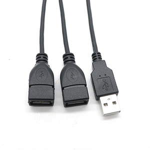 USB 2.0ケーブルチップ付きUSBスプリッター1インチ2インチダブルUSB充電データ伝送拡張ケーブル - Product Image 4