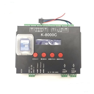K-8000C самые популярные светодиодных USB Sd Card контроллер Led световая цепочка контроллер программируемый светодиодный контроллер - Product Image 4
