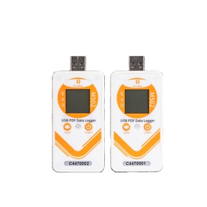 Accudata Usb温度データロガー再利用可能Usb温度レコーダーセンサー温度モニター - Product Image 1