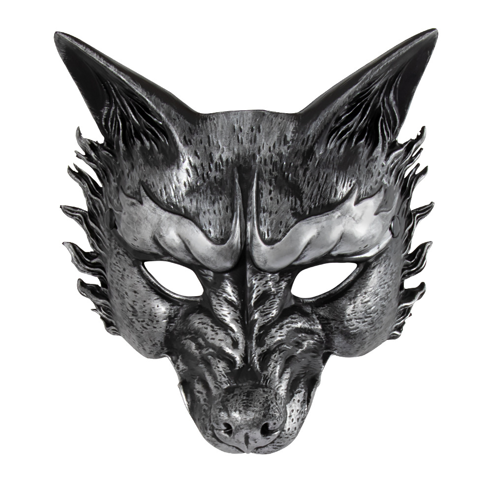 Máscara de lobo plateado Rp hdb24247a