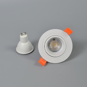 Gömme tavan çerçevesi led spot konut OEM ODM aşağı aydınlatma armatürü GU10/GU5.3/MR16/MR11 braketi tam renkli spot ışık - Product Image 4