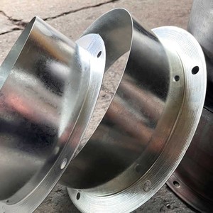High Quality Automatic Vertical Metal Axial Flow Fan Flanging Housing and Spinning <strong>Machine</strong> - Product Image 5