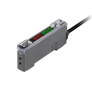 Pantalla digital dual Interruptor de detección PNP Sensor de fibra óptica 2 Salida Tipo de relé Sensor de fibra óptica con amplificador - Product Image 1