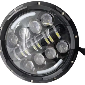ไฟขับขี่ LED ทรงกลมขนาด7นิ้ว75W ไฟทำงาน LED 12V - Product Image 1