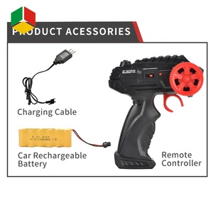 QS sıcak satış 12km/saat büyük 1/10 uzaktan kumanda yüksek hızlı RC Pickup USB kaya tırmanma araba ile 2.4G radyo kontrol araç oyuncak - Product Image 5