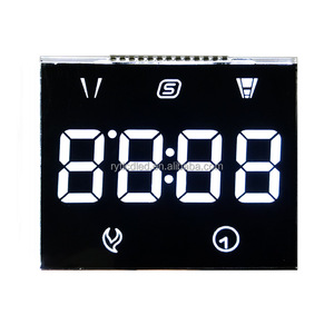 Display LCD programmabile con sfondo bianco e testo nero, display a colori LCD a 7 segmenti, display a 7 segmenti - Product Image 1