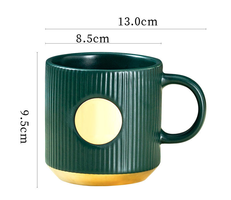 Taza de oro 340ml-Green