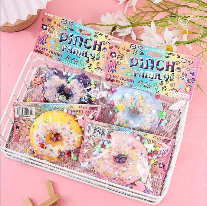 Donut pinch music-multicolor blend
