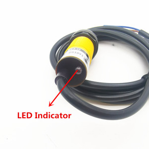 M18 E3F Series Photoelectric Switch <strong>Diffuse</strong> <strong>Reflection</strong> <strong>sensor</strong> AC 90-250V NO 400mA <strong>2</strong>-Wire for Metal, non metal E3F-DS10Y1 - Product Image 2