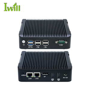 Sistema económico sin ventilador Quad Core J3710 Thin Client Mini Pc 1DP 2HD 6USB Accesorios de computadora industrial para Win Linux - Product Image 2